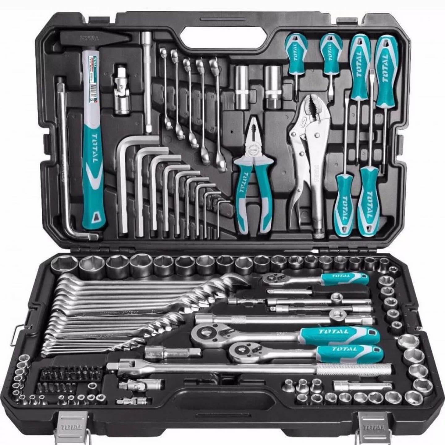 TOTAL 142 PCS  HIGH QUALITY COMBINATION TOOL SET