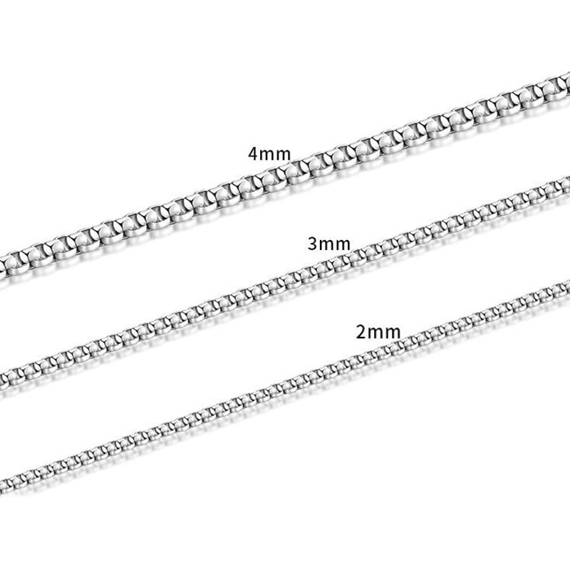 European and American hip-hop trend couple male and female personality titanium steel bungee chain