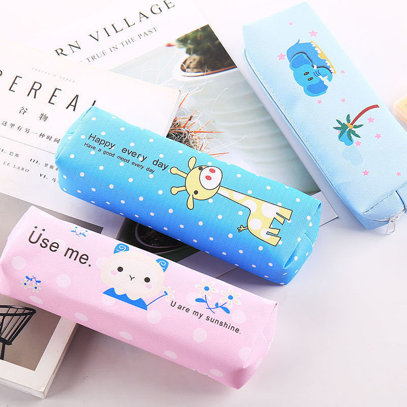 school Large capacity cute pen bag pencil case for students Durable lightweight easy carry simple / fashion / stationery bag / suitable stationery box for boys and girls