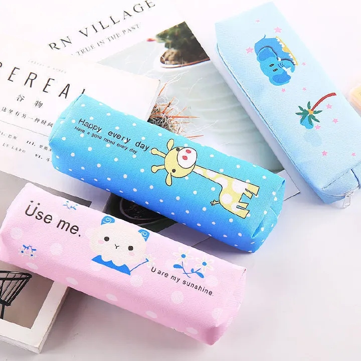 school Large capacity cute pen bag pencil case for students Durable lightweight easy carry simple / fashion / stationery bag / suitable stationery box for boys and girls