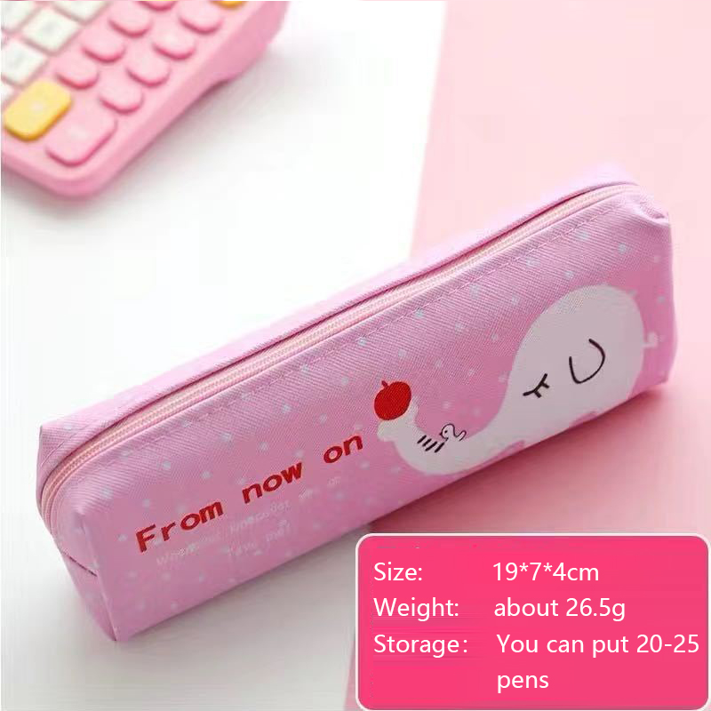 Cute pen bag pencil student minimalist/fashion/stationery bag/boy and girl suitable stationery box