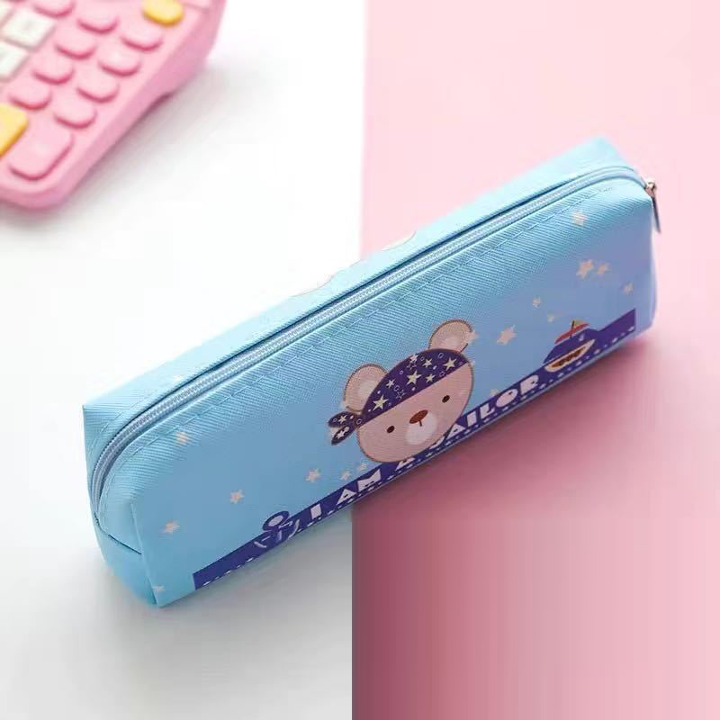Cute pen bag pencil student minimalist/fashion/stationery bag/boy and girl suitable stationery box