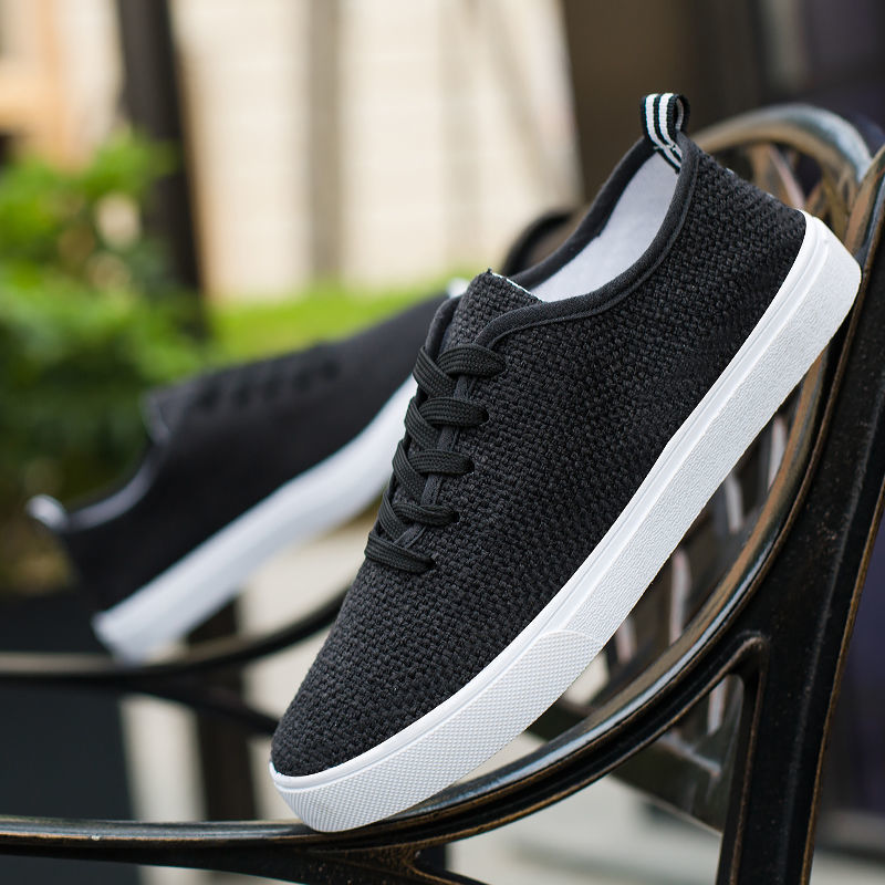 ASSKLO Men's shoes casual canvas shoes male student board shoes Korean version breathable small white shoes fashion running shoes men's linen