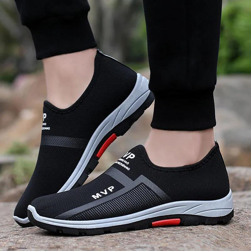 ASSKLO Old Beijing cloth shoes casual shoes light breathable wear-resistant anti-slip labor protection shoes construction site driver shoes
