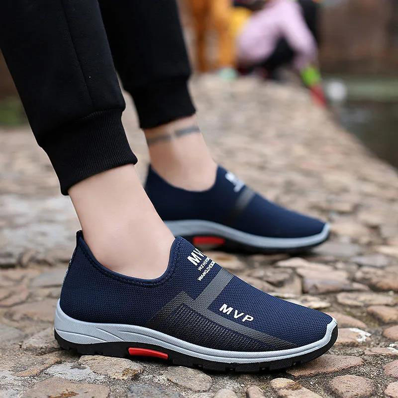ASSKLO Old Beijing cloth shoes casual shoes light breathable wear-resistant anti-slip labor protection shoes construction site driver shoes