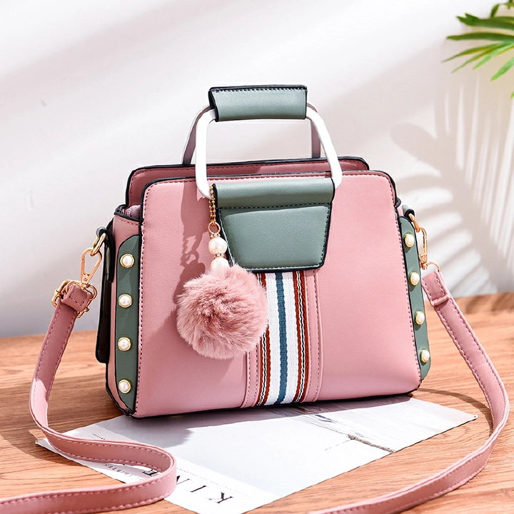 New Arrivals handbag Women  New Fashion European and American Bags Contrast Large Capacity Women's Bags Shoulder Bag Tide Valentine's Day Gifts