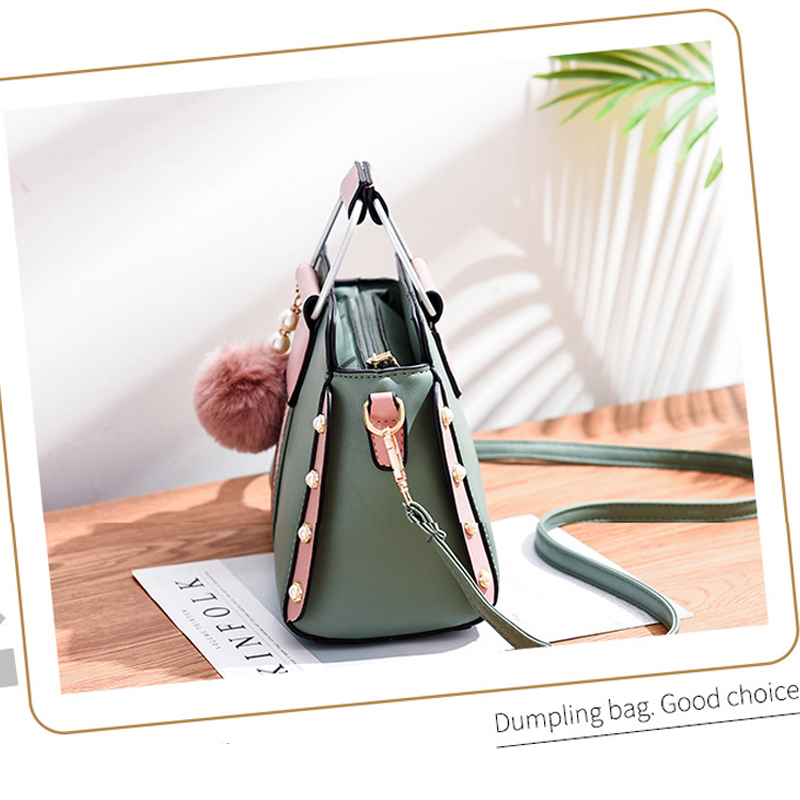 New Arrivals handbag Women  New Fashion European and American Bags Contrast Large Capacity Women's Bags Shoulder Bag Tide Valentine's Day Gifts