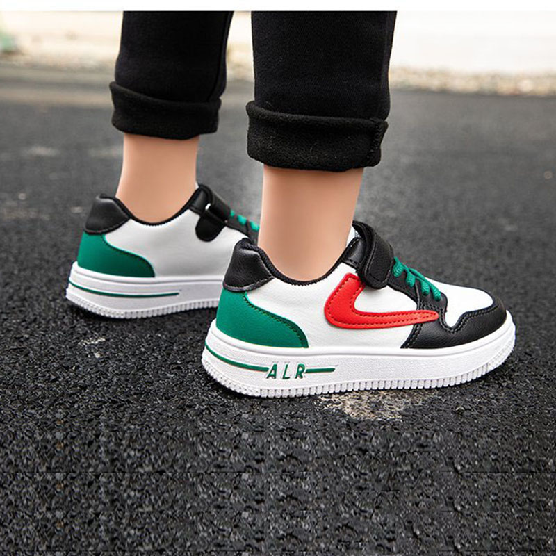 New arrival 26-35 rubber shoes older children sports kids shoes board shoes size  new soft sole anti-slip multifunctional casual shoes boys and girls breathable leather sneakers waterproof tide