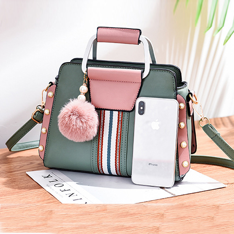 New Arrivals handbag Women  New Fashion European and American Bags Contrast Large Capacity Women's Bags Shoulder Bag Tide Valentine's Day Gifts