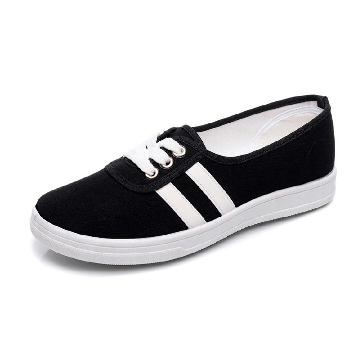 ASSKLO New canvas shoes women's small white cloth shoes board shoes low-top trendy women's flats shoes Versatile