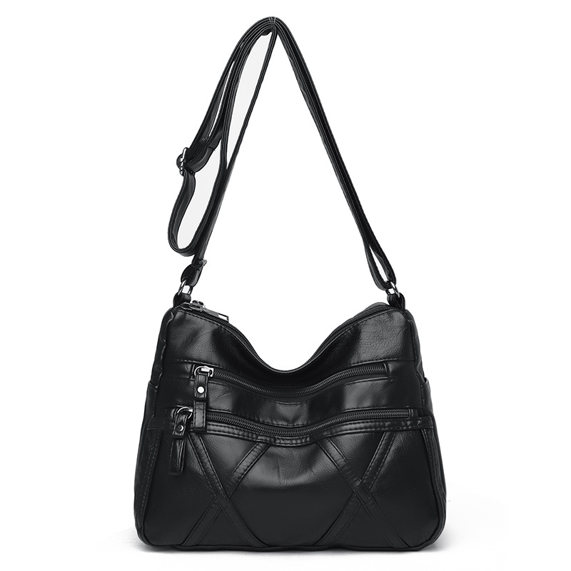 New arrival fashion handbags cross-body bagwomen's bag shoulder bag lightweight soft leather PU shoulder bagmiddle-aged backpack mom bag