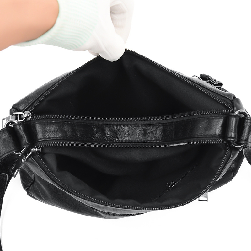 New arrival fashion handbags cross-body bagwomen's bag shoulder bag lightweight soft leather PU shoulder bagmiddle-aged backpack mom bag