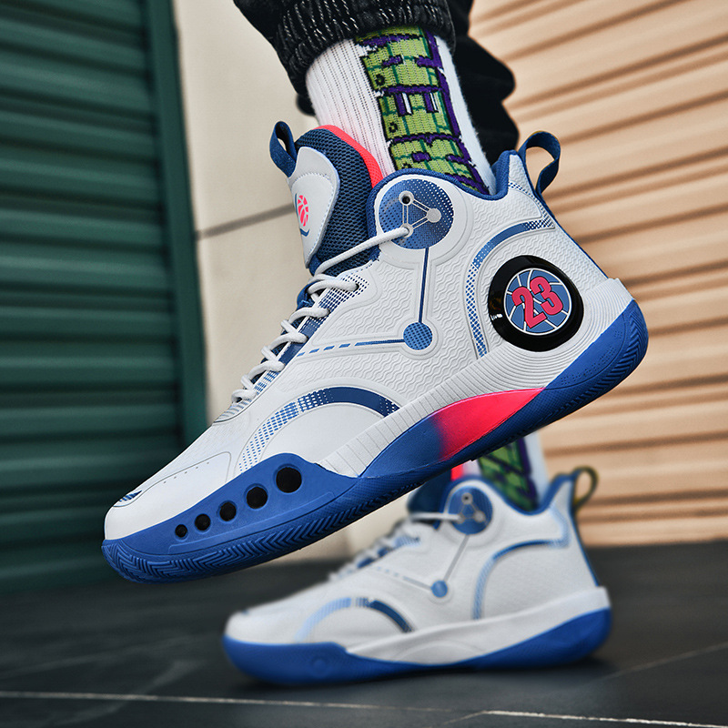 ASSKLO Fashion basketball sports breathable wear shock absorption women's sneakers men's basketball shoes couple casual shoes running shoes football sneakers volleyball sneakers