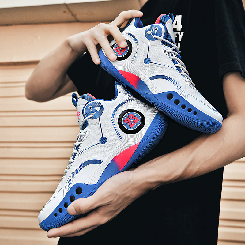 ASSKLO Fashion basketball sports breathable wear shock absorption women's sneakers men's basketball shoes couple casual shoes running shoes football sneakers volleyball sneakers