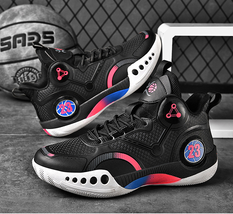 ASSKLO Fashion basketball sports breathable wear shock absorption women's sneakers men's basketball shoes couple casual shoes running shoes football sneakers volleyball sneakers