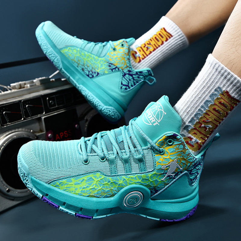 ASSKLO Basketball shoes summer breathable James Irving student sports breathable wear shock absorbing shoes, casual shoes, running shoes, football sneakers, volleyball sneakers