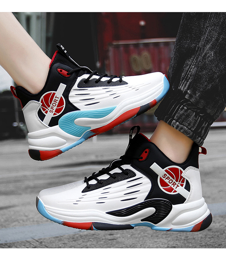 ASSKLO 2025 new couple basketball shoes athleisure style co-ed comfortable and breathable trendy men's shoes heightened women's shoes Unisex shoes Cushioning shock absorption joint protection enhan