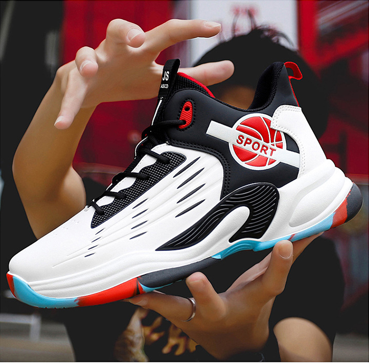 ASSKLO 2025 new couple basketball shoes athleisure style co-ed comfortable and breathable trendy men's shoes heightened women's shoes Unisex shoes Cushioning shock absorption joint protection enhan