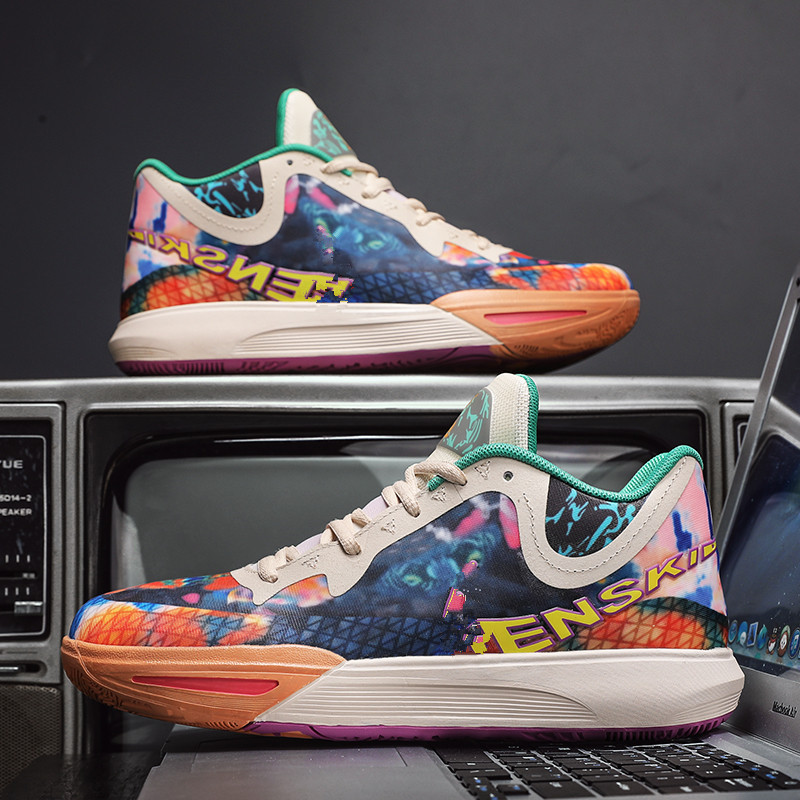 ASSKO basketball shoes men's summer sneakers student sneakers women's casual net shoes couple basketball shoes athleisure co-ed comfortable and breathable trend men's shoes heightened women's shoes