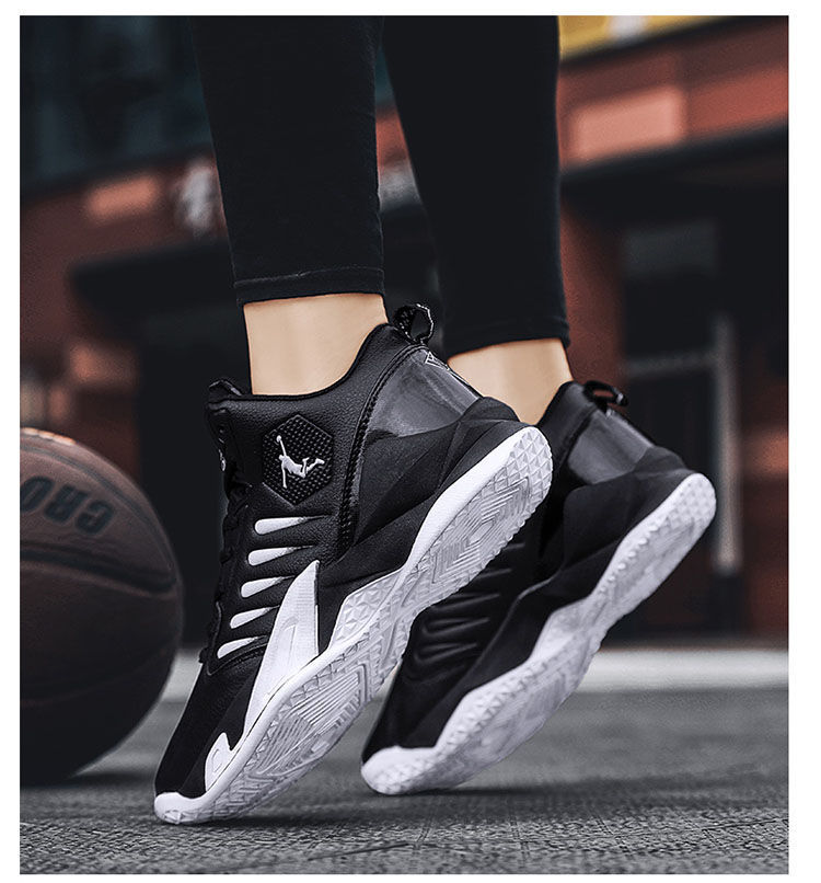 ASSKLO Couple basketball shoes, combat boots, men's high top sneakers, girls' casual running shoes, unisex sneakers