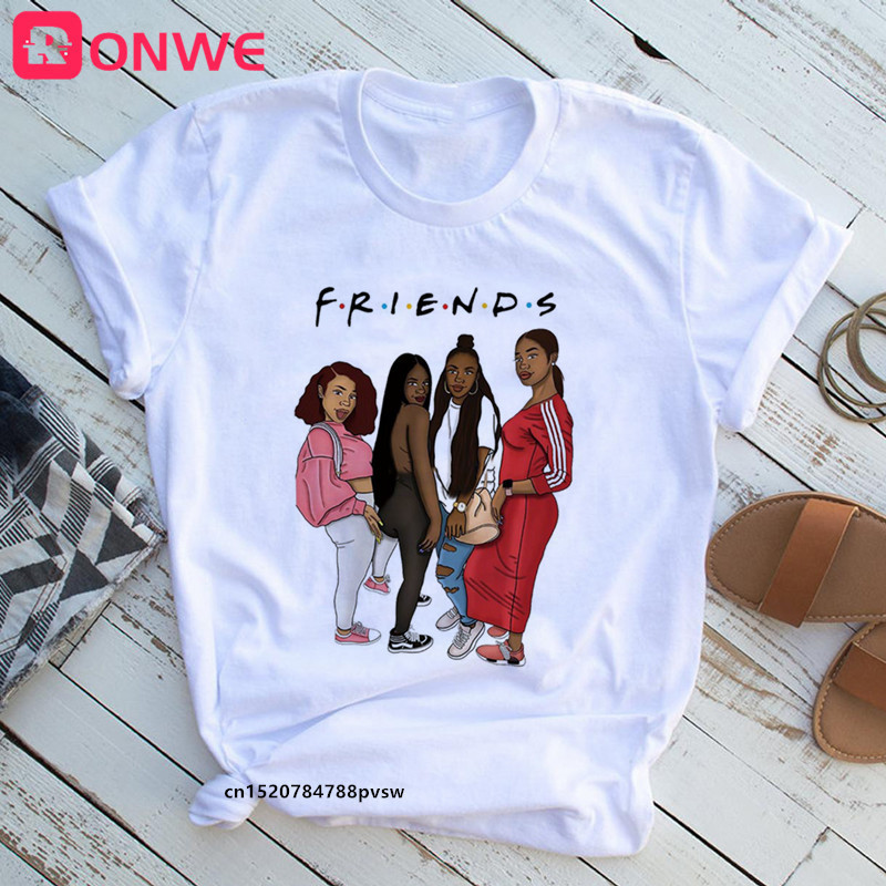 2pcs/set women T-shirt Women Clothes Tops Lady shirt fashion casual Tshirts women top girl print short sleeve personality t-shirt girls t-shirt women's clothes
