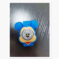 2022 Hot Sale Popular New Children's Creative Watches Cartoon Character Children's Watch Boys Girls Gifts Toy Watches Kids Birthday Gifts 1PC For Boy + 1PC For Girl Wholesale Blue as picture