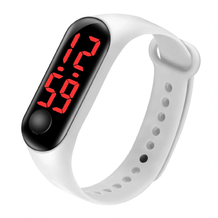 Hot Sale Popular Lovers Gifts Couple LED Watches Students Boys Girls Kids Children Sports Watches New Three Buttons Led Bracelets Women's Men's Fashion Watches Birthday Gift for Children Boys Girls Ki