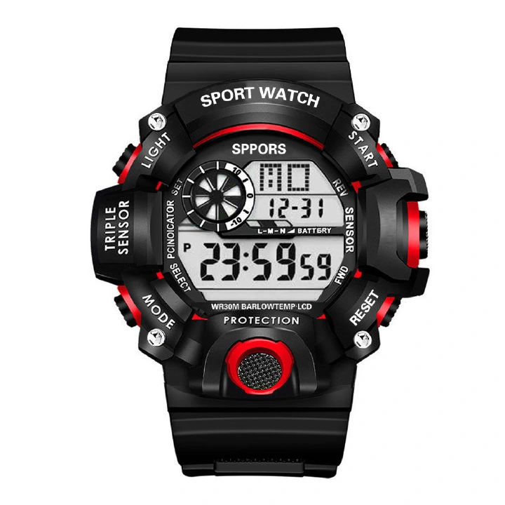 Manufacturers Wholesale Multifunctional Electronic Men Sports Watches Waterproof & Anti Falling Luminous Alarm Watches For Primary & Middle School Collegue Male Female Students Youngsters Boys Girls G