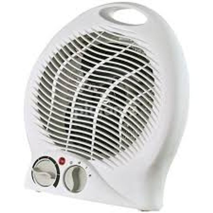 Powerful Compact Comfort Room Fan Heater White White