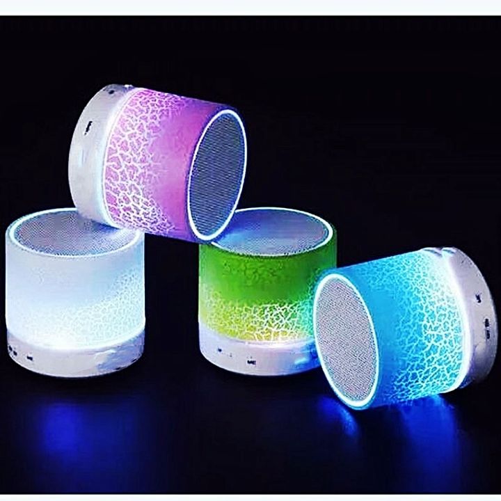 One Piece Mini Wireless Bluetooth Speaker LED Lighting multicolour one size Multi Color normal