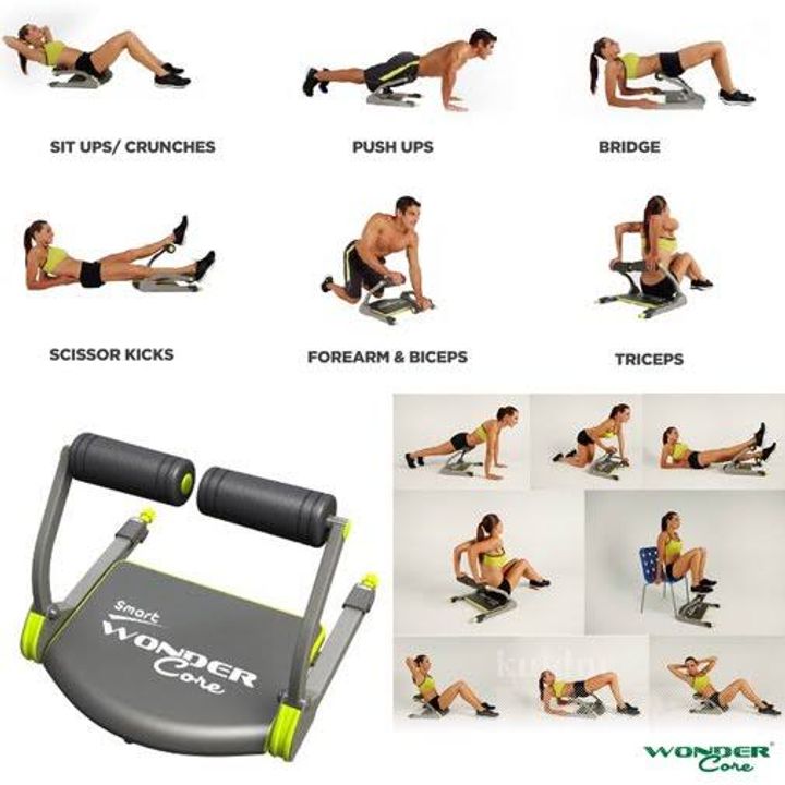 Smart wonder core for your Ab workout Black