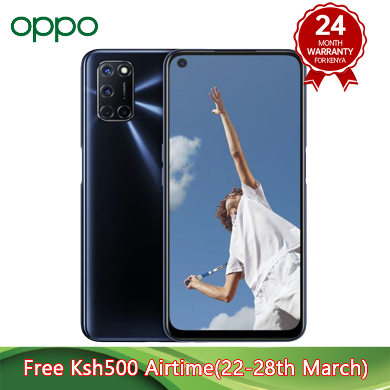 Oppo A52 4GB+128GB 6.5&quot;Mobile Phone 1080P AIQuad Camera 5000mAh Smart Phone(Single SIM)Free Shipping
