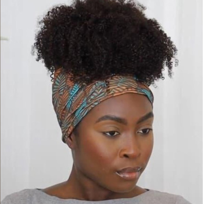 New Arrival Fashion Women&apos;s Curly Wig With Headband High Temperature Fiber Synthetic Black Full Wigs