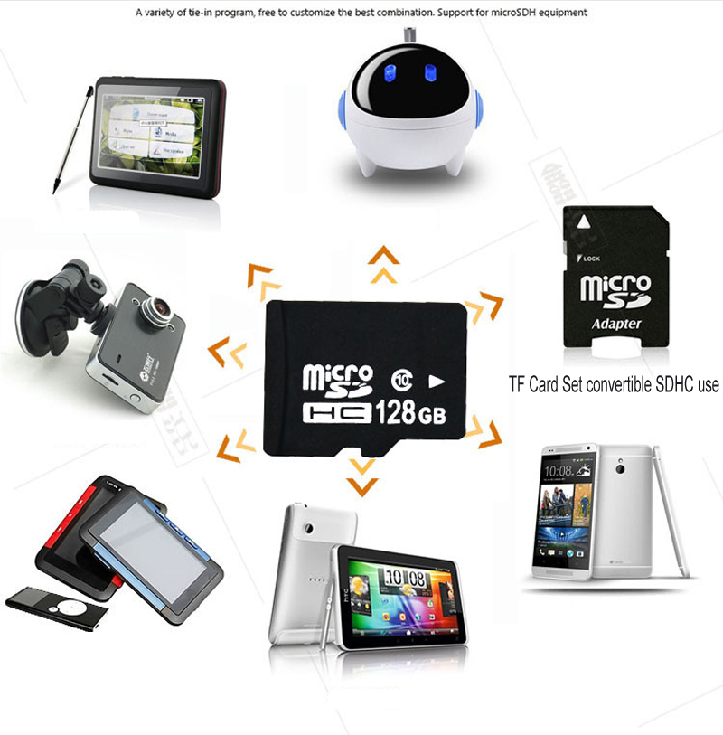 Digital High Speed 32G 64G128G C10-3.0  Storage Card Phone Memory Card micro sd cardTF Card Memory Cards  MemoryCards  32GB 64GB128GB   Mobile Accessories