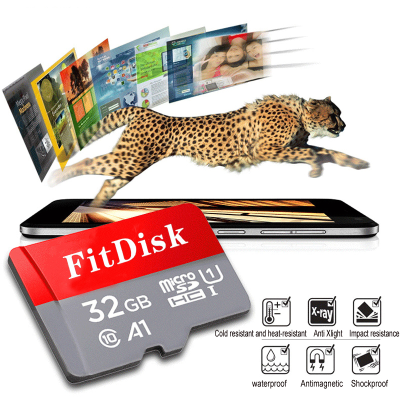 FitDisk Memory card Class 10 Micro SD MicroSD TF card 32G memory cards MemoryCards