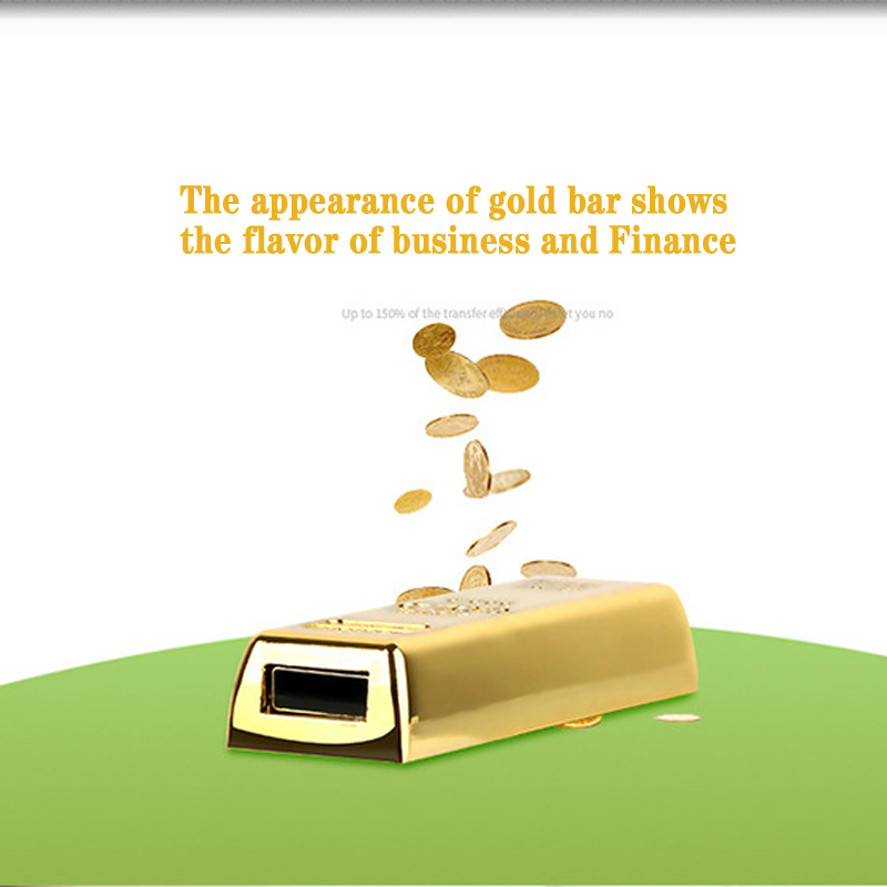 Gold brick model high speed 32G 64G 128G USB Flash Drives flash disk flash drive flashdisk flashdrive pen drive pendrive lashdisks flashdrives pendrives pen drive