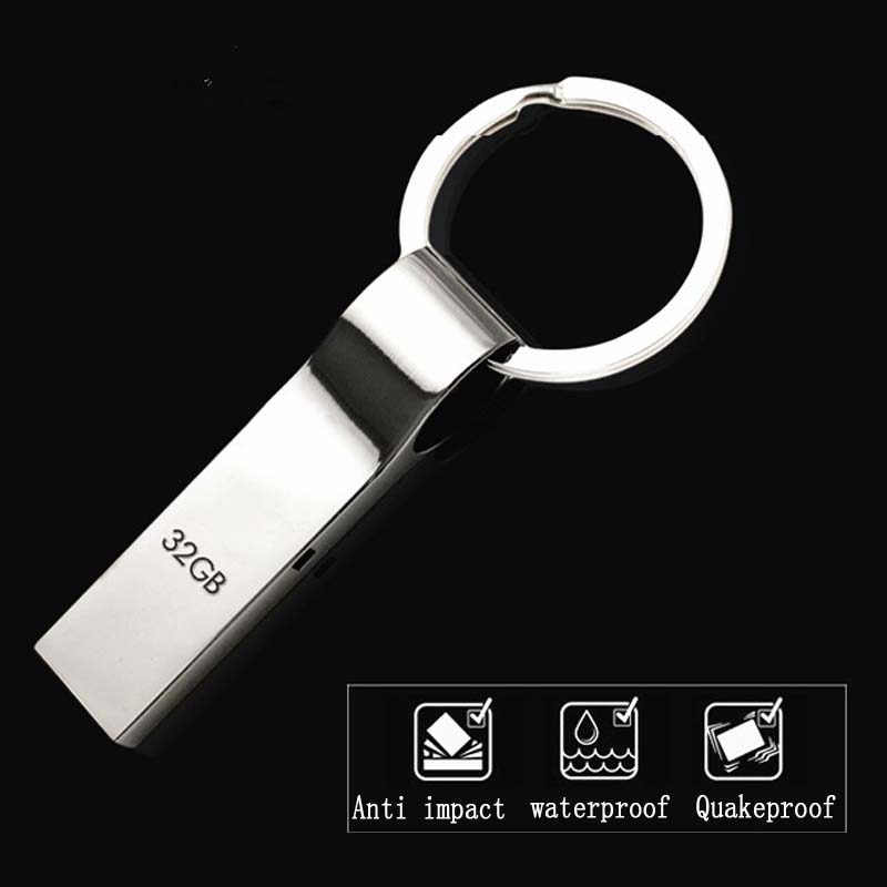 New All Metal Flash Disk 64G 32G USB flash drive flashdisk U disk flashdrive Memory Card USB Adapte USB Flash Drives pendrive pen driveComputers & Accessories > Data Storage >