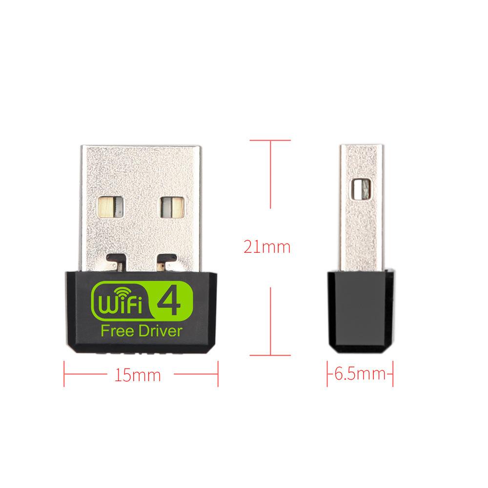 150Mbps Mini Drive Free wireless network card 2.4G USB portable WIFI Receiver Emission computer