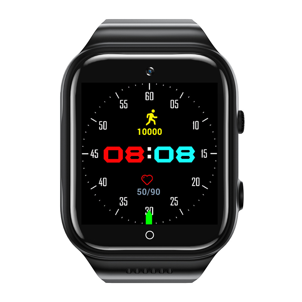 4G Smart Watch X89-2 Android 9.0 Temperature Detection Flashlight Dual Camera for Christmas Gift
