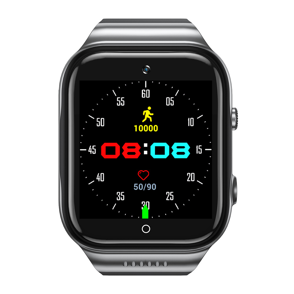 4G Smart Watch X89-2 Android 9.0 Temperature Detection Flashlight Dual Camera for Christmas Gift