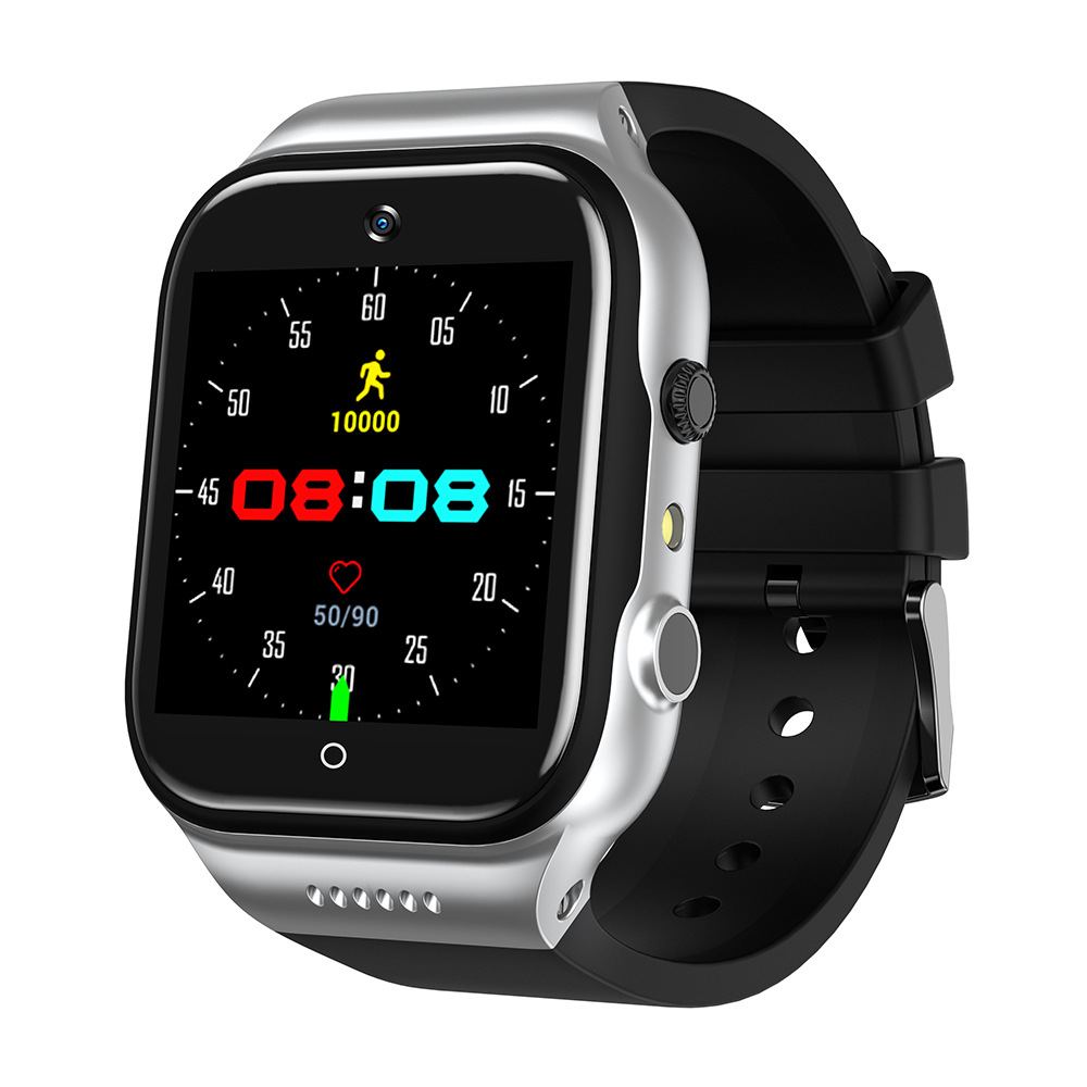 4G Smart Watch X89-2 Android 9.0 Temperature Detection Flashlight Dual Camera for Christmas Gift