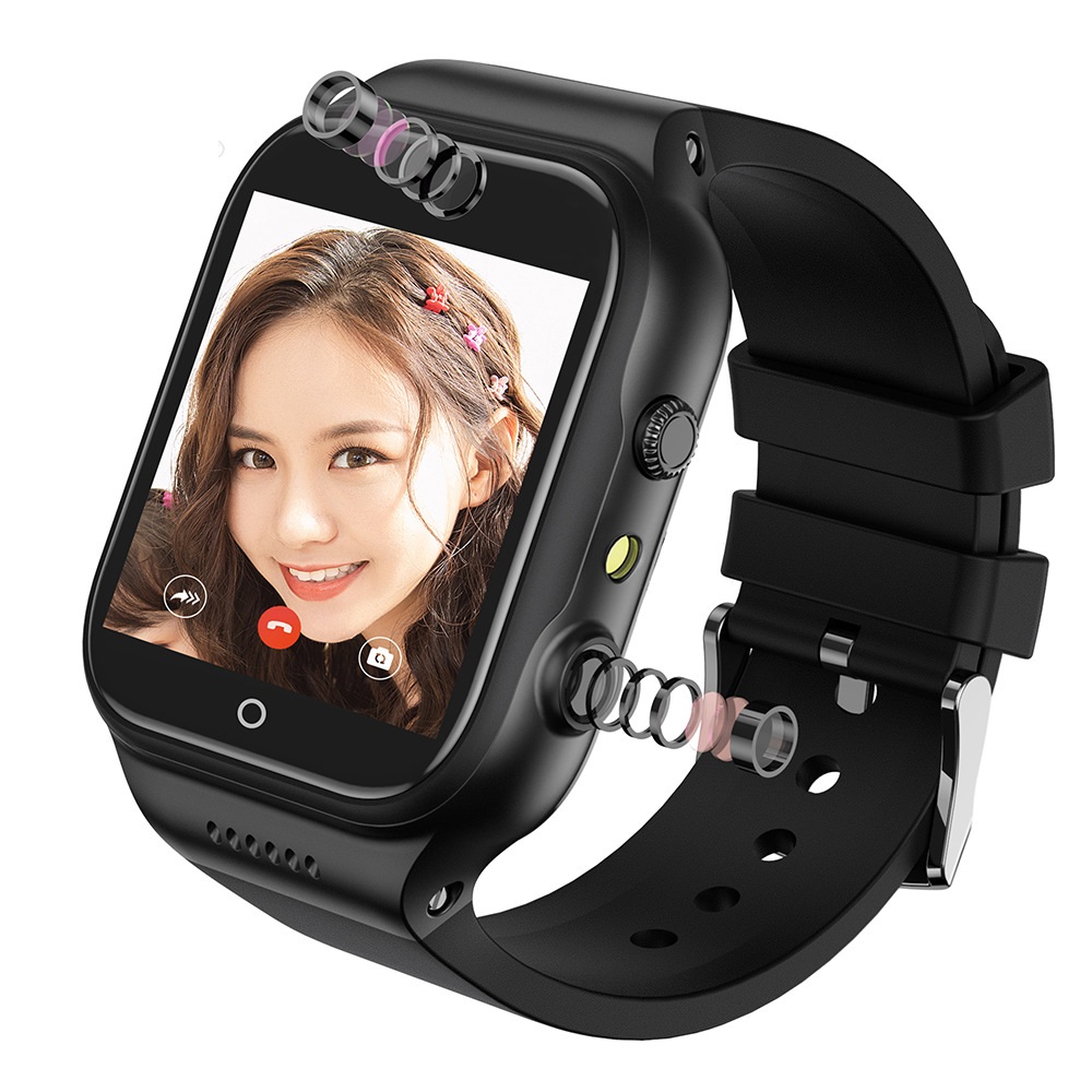 4G Smart Watch X89-2 Android 9.0 Temperature Detection Flashlight Dual Camera for Christmas Gift