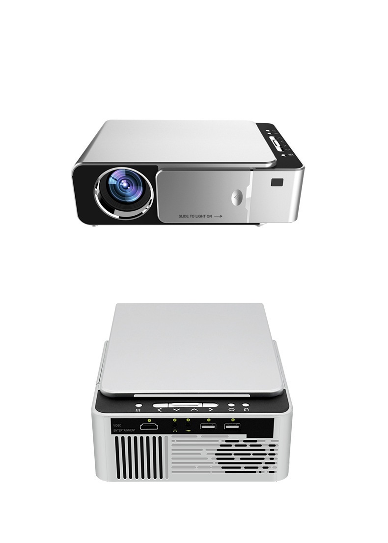 WECHO New T6 Projector 1080p Mobile Phone Same Screen Intelligent WiFi HD Projector