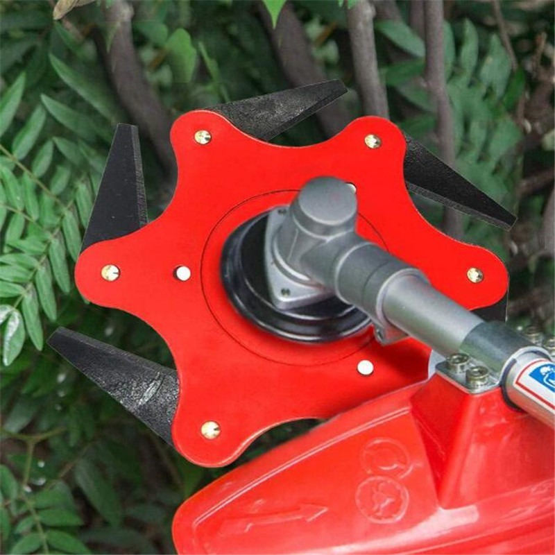 WECHO Mowing and weeding lawn machine cemented carbide economic six blade blade blade trimmer head