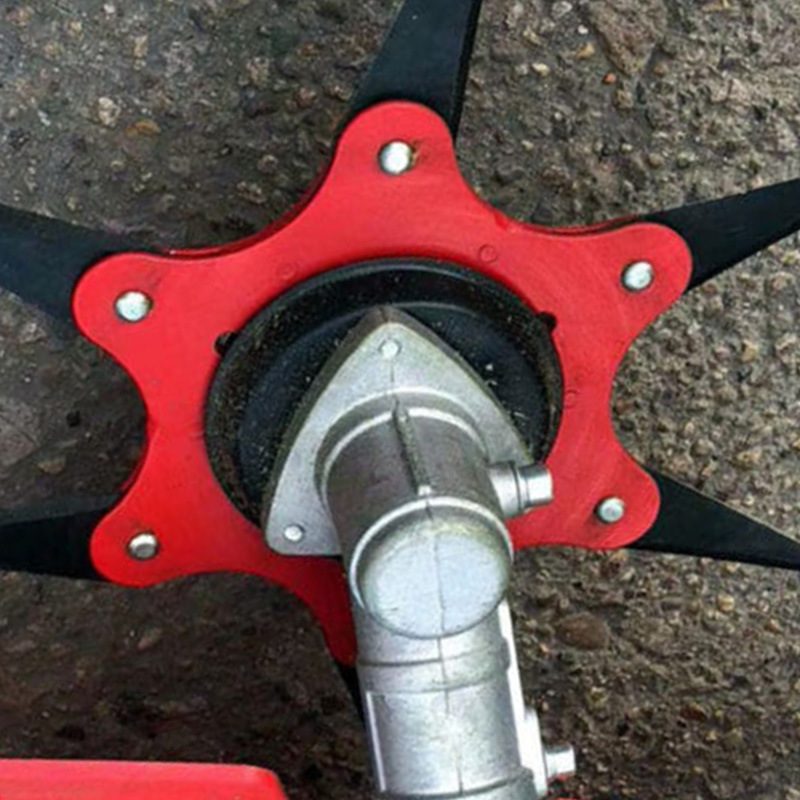 WECHO Mowing and weeding lawn machine cemented carbide economic six blade blade blade trimmer head