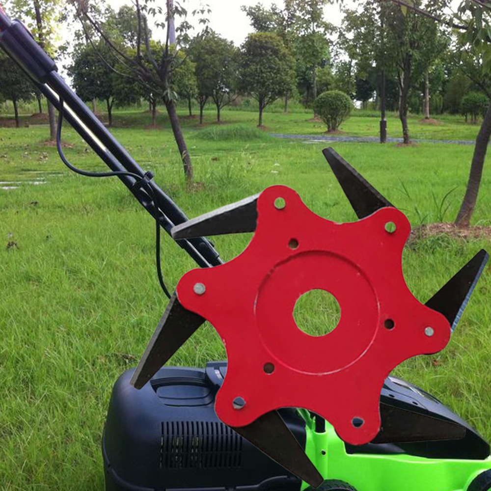 WECHO Mowing and weeding lawn machine cemented carbide economic six blade blade blade trimmer head