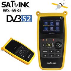 WECHO SatLink WS6933 Digital Star Detector Meter DVB-S2 Satellite Finder Signal Search LCD Screen Star Finder Display default