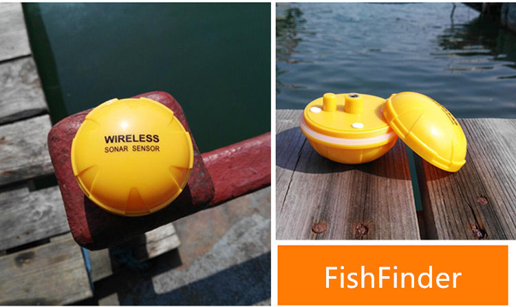 WECHO Fish Finder Underwater Wireless Detector Mobile Phone Bluetooth Intelligent Visual HD Sonar