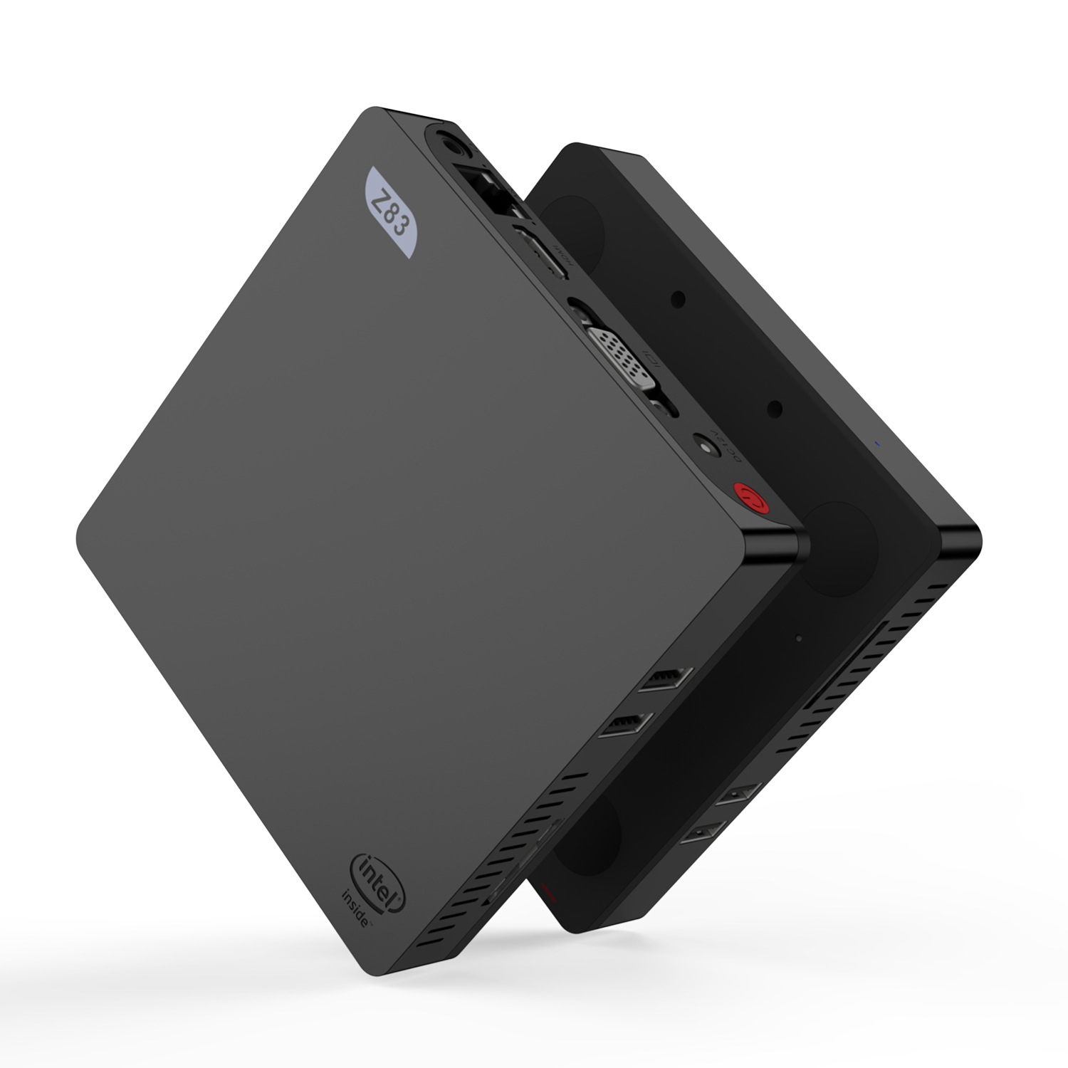 WECHO Z83-V Z8350 Four Core Mini PC Set Top Box Host Office Game 4 + 64g Mini PC