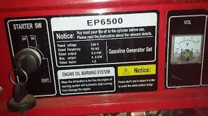 Generator 6.5Kva Honda EP6500